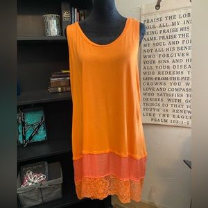 LOGO by Lori Goldstein Tunic Tank 🧡🧡🧡